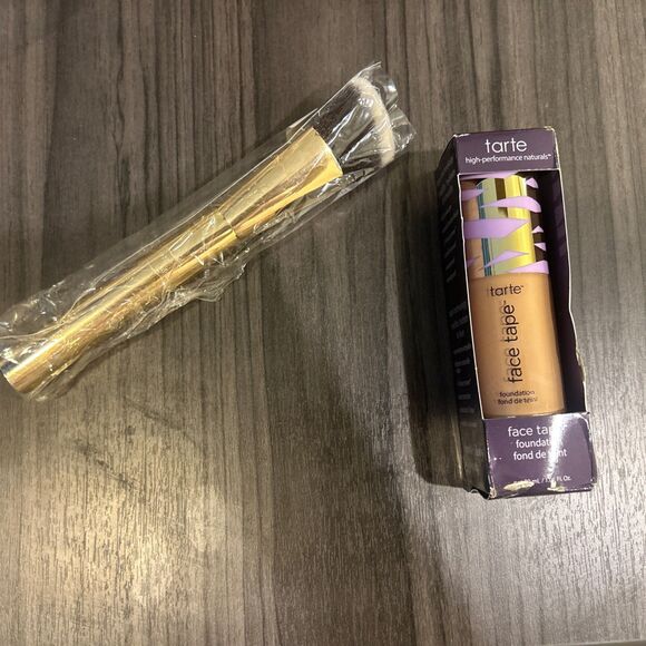 tarte Other - Tarte Face Tape Foundation And Brush - 35N Medium Neutral 1.01 Fl Oz